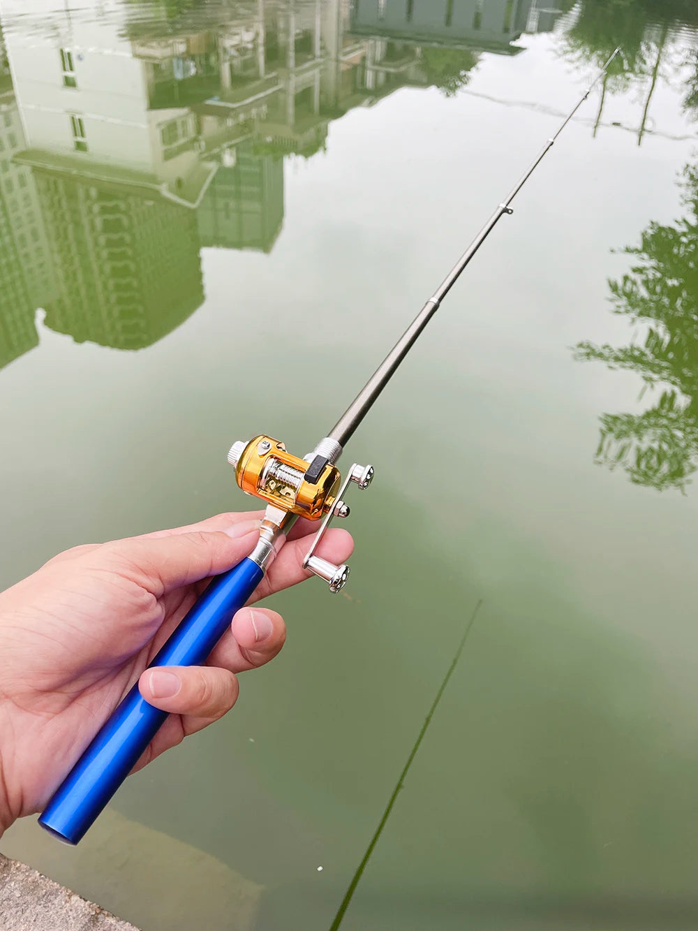 Pen Fishing Rod Reel Combo