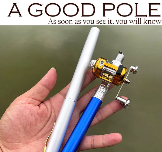 Pen Fishing Rod Reel Combo