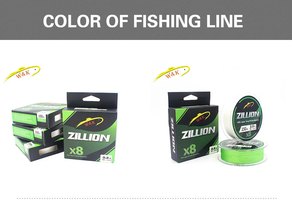 Hot-Sale 150m Fishing Line at 8 Braided Floating Lines 165yd PE Lines