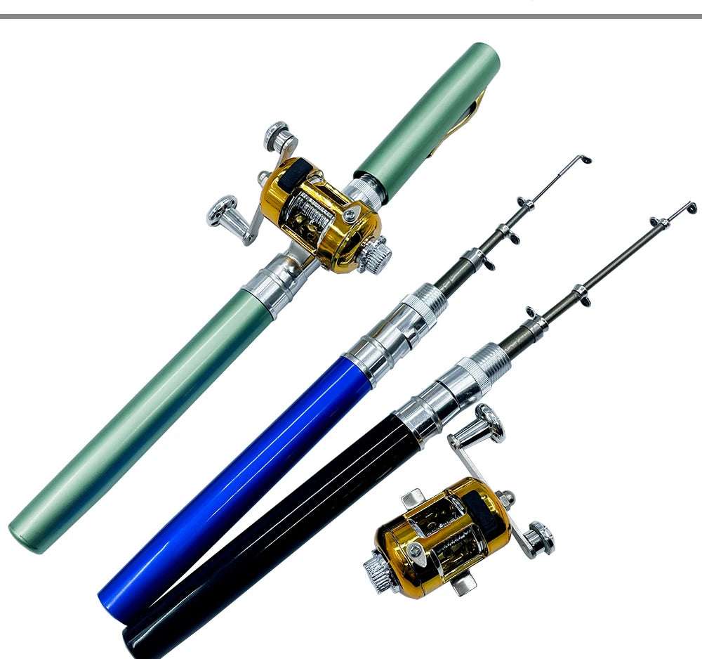 Pen Fishing Rod Reel Combo