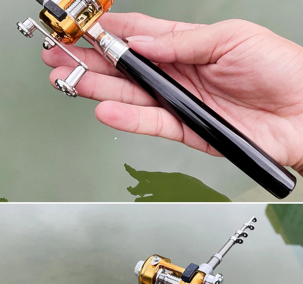 Pen Fishing Rod Reel Combo