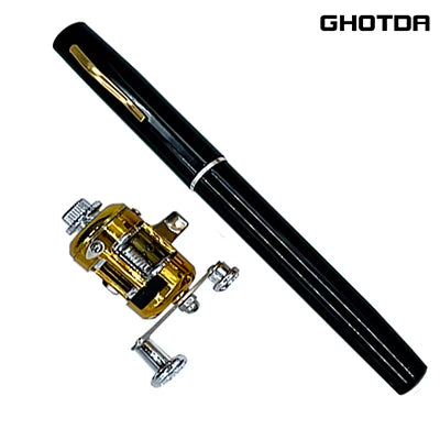 Pen Fishing Rod Reel Combo
