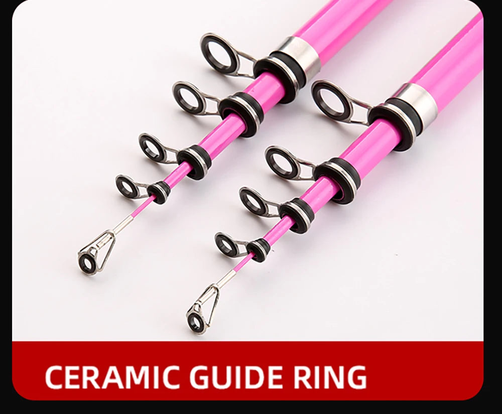 Telescopic Fishing Rod and Reel Combo