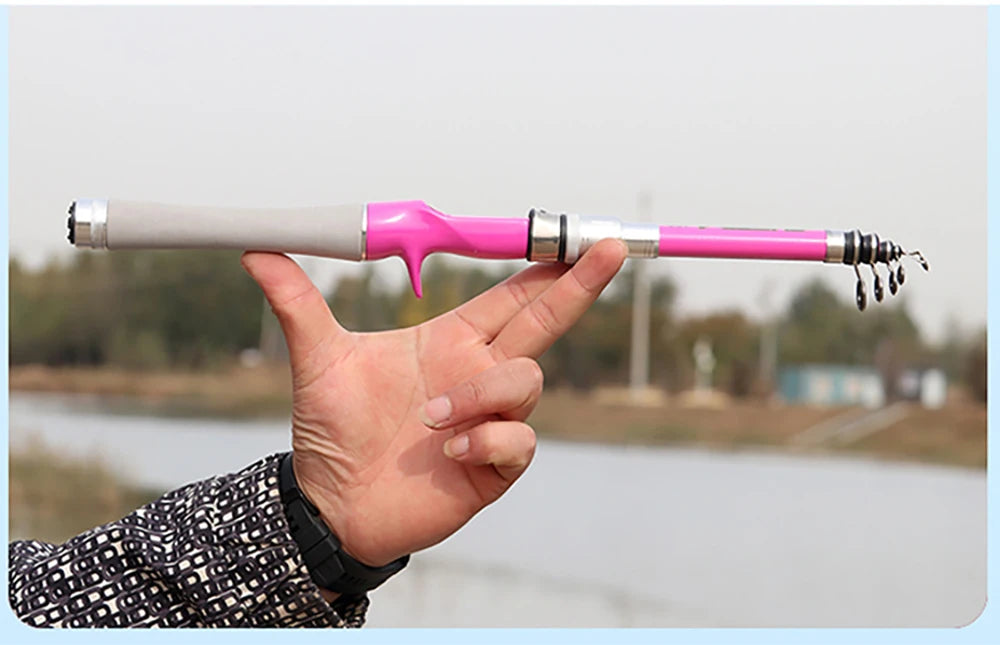 Telescopic Fishing Rod and Reel Combo
