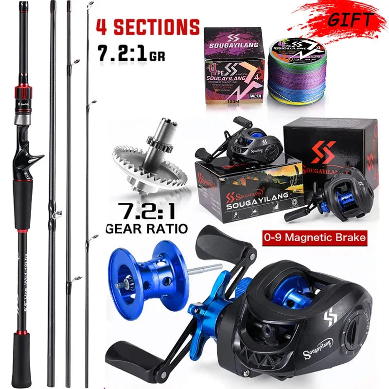 Fishing Rod Reel Combo