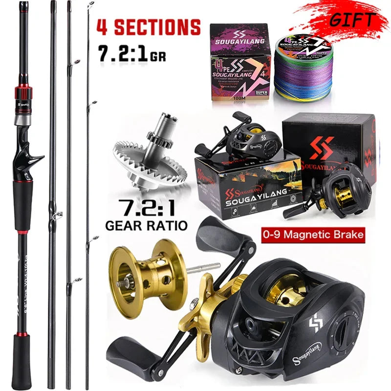 Fishing Rod Reel Combo