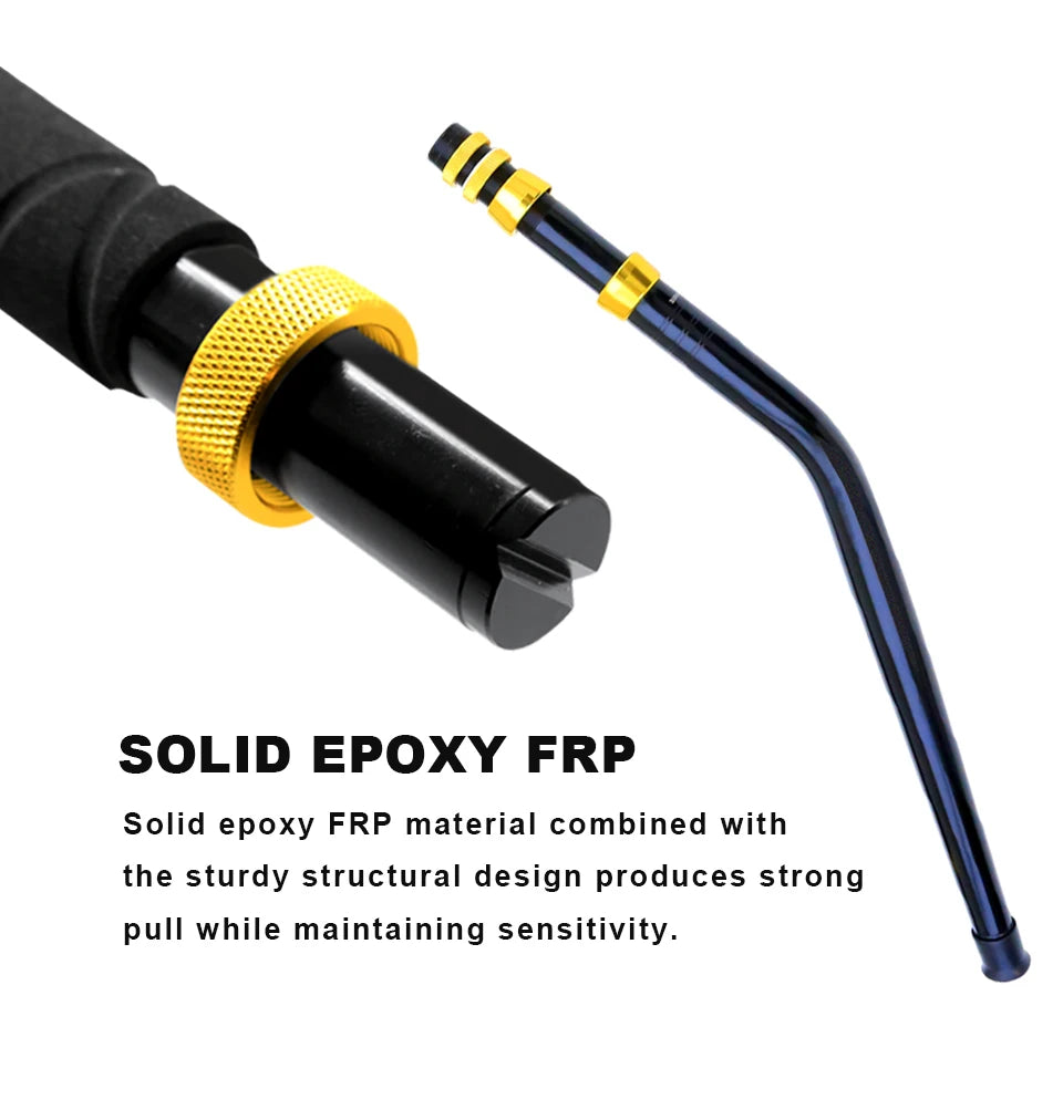 Sea Fishing Heavy Rod 3+1 Roller Guid 80LBS 100LBS 130LBS Big Game Boat Trolling Rod Winter Rod Tuna