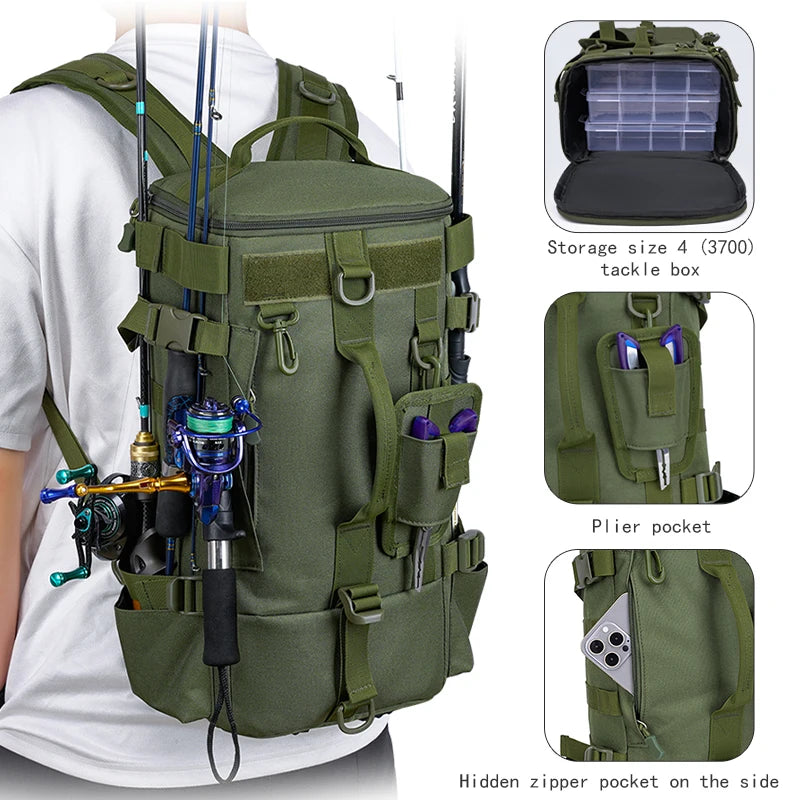Multifunctional Fishing Backpack