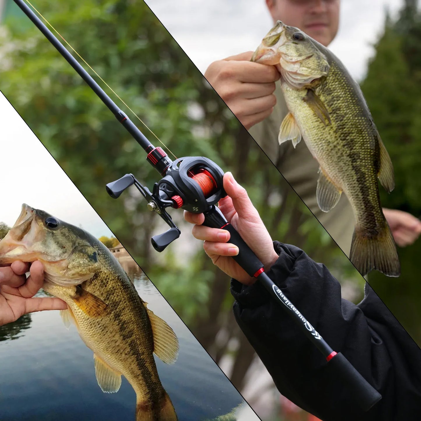 Fishing Rod Reel Combo