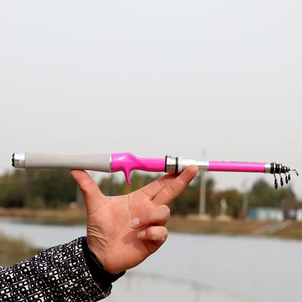 Telescopic Fishing Rod and Reel Combo