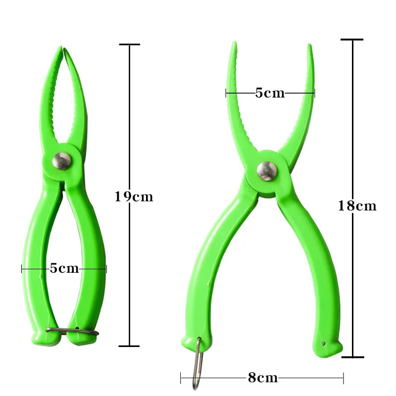 1 Durable Fish Catching Tool, Fish Control Pliers, Anti Slip Fish Clamp, Anti Slip Handle, Fishing Pliers, Fishing Tool