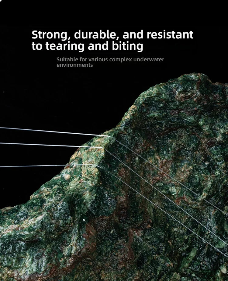 High Strength, Abrasion Resistant | Clear Invisible for Freshwater, Saltwater