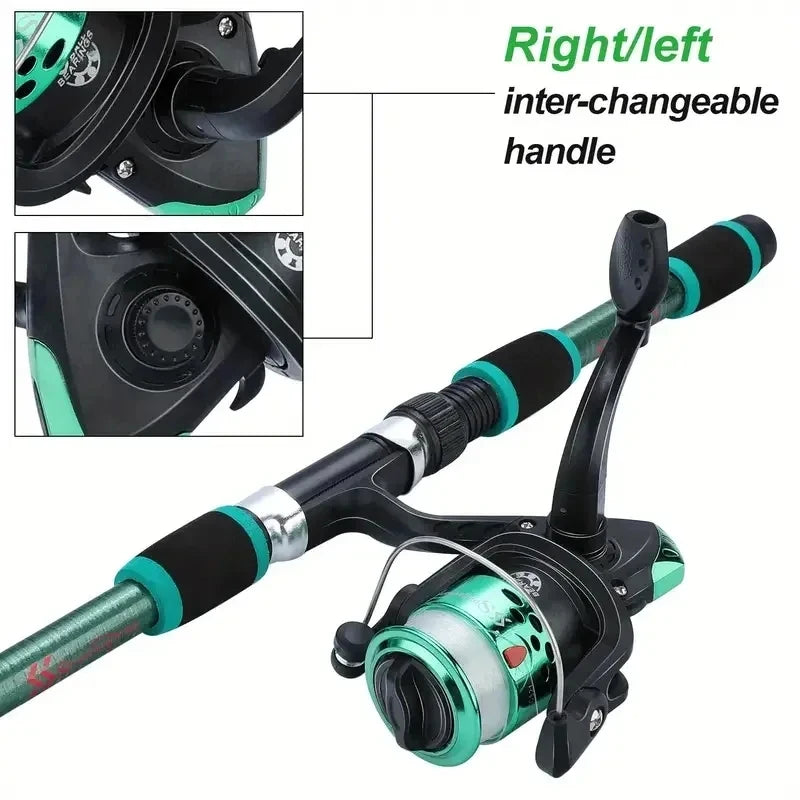Telescopic Fishing Rod Set
