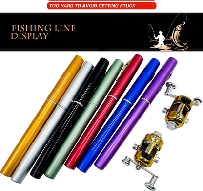 Pen Fishing Rod Reel Combo