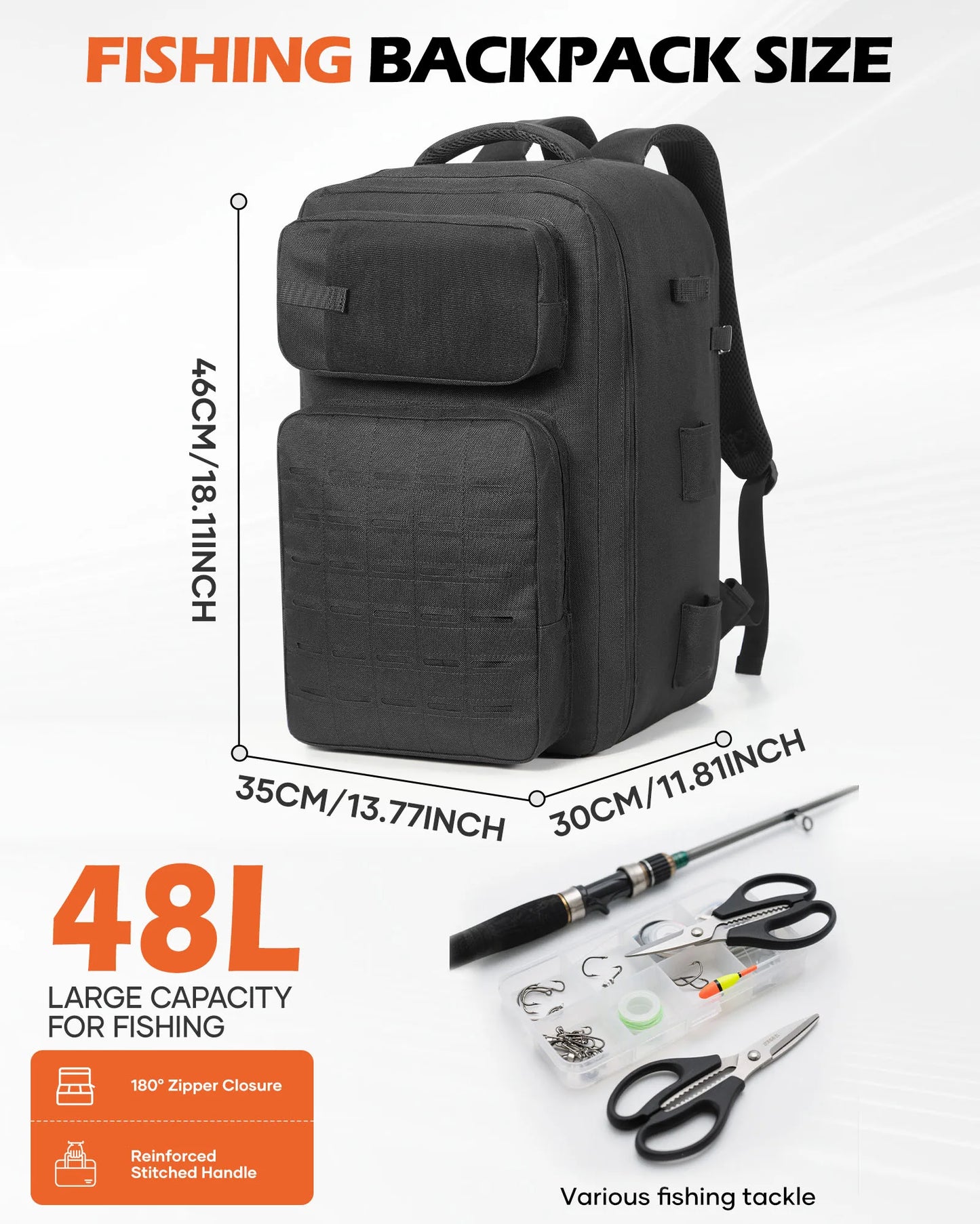 48L Tackle Backpack