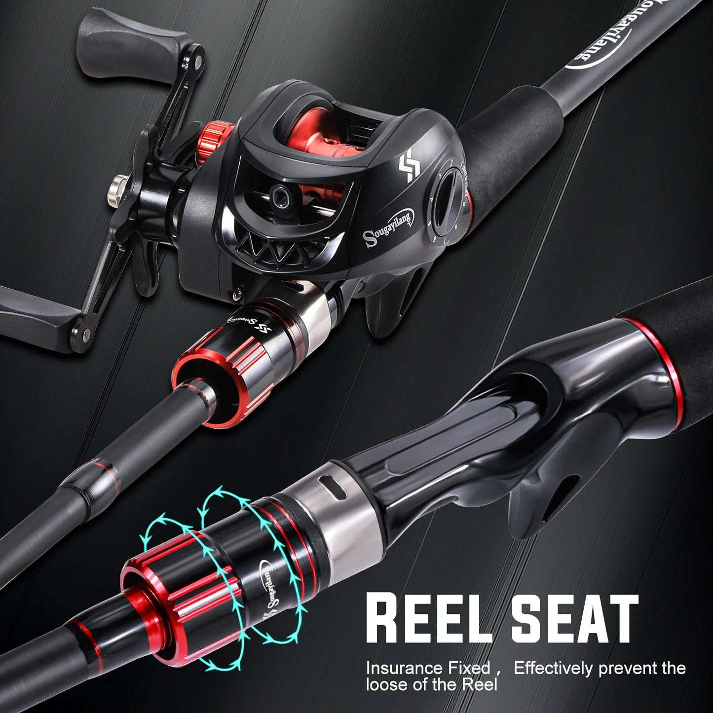 Fishing Rod Reel Combo