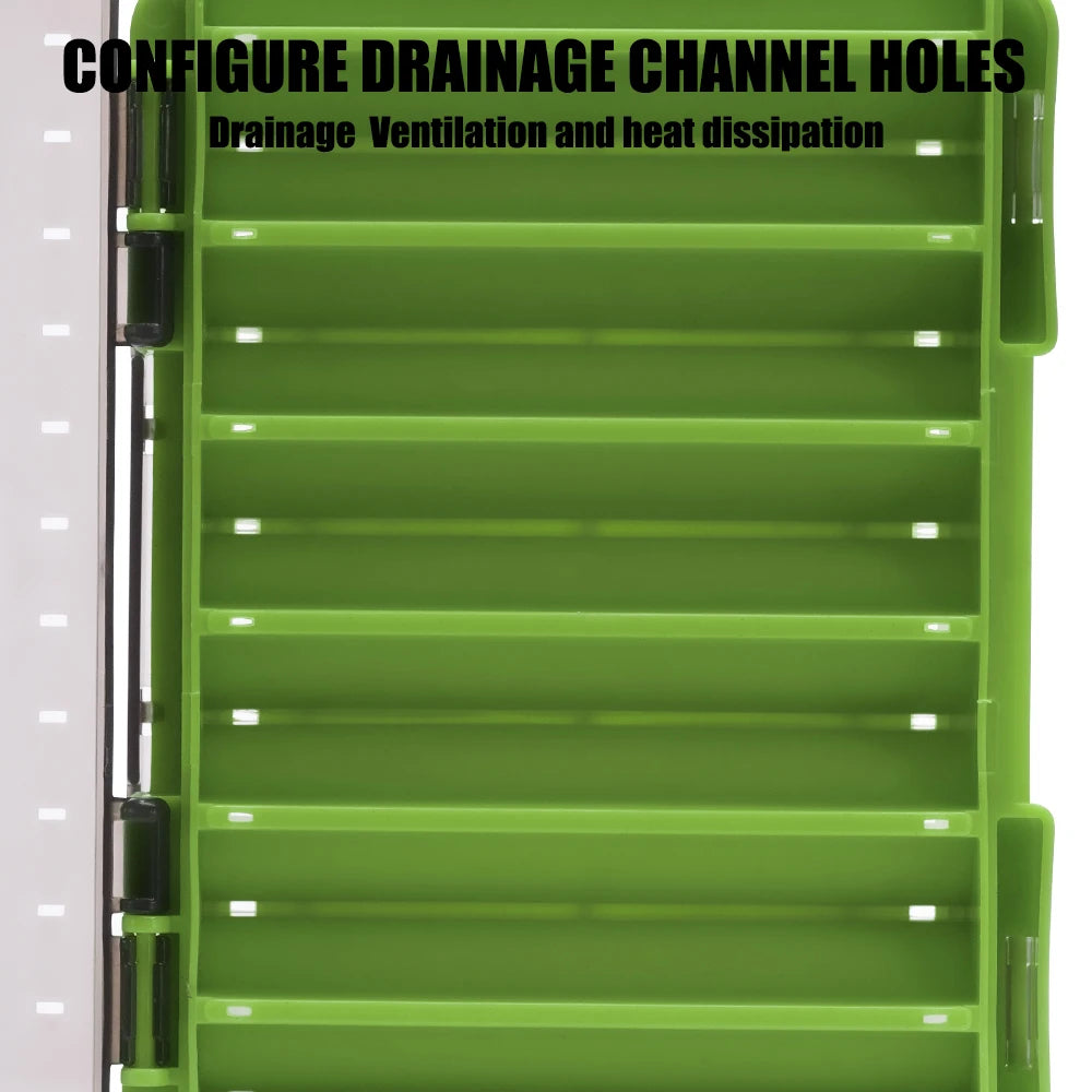 Fishing Tackle Box 14 Compartments