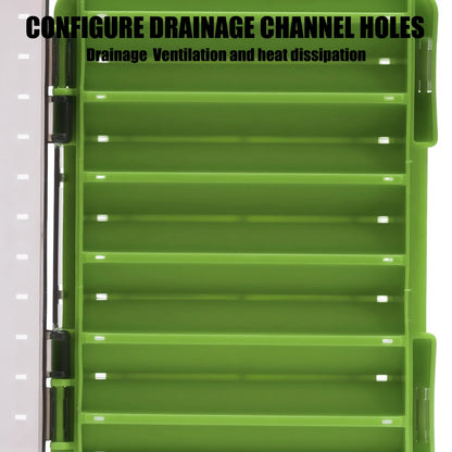 Fishing Tackle Box 14 Compartments