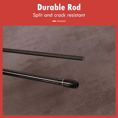 Lightweight Fishing Rod 1.65m/1.8m Carbon Spinning Casting Rod UL Power 2-Section Pole Bass Carp Saltwater Fishing Accessories