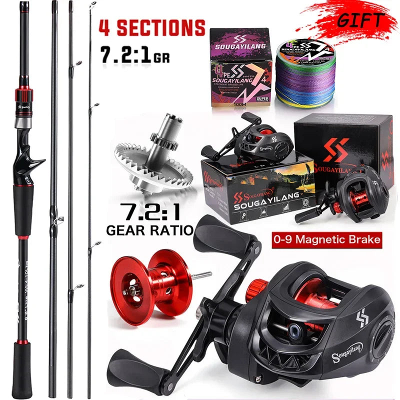Fishing Rod Reel Combo