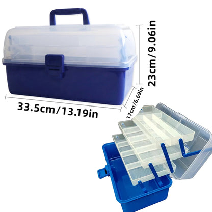 Multi-Tray Tackle Box