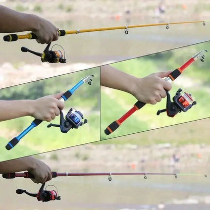 Telescopic Fishing Rod Set