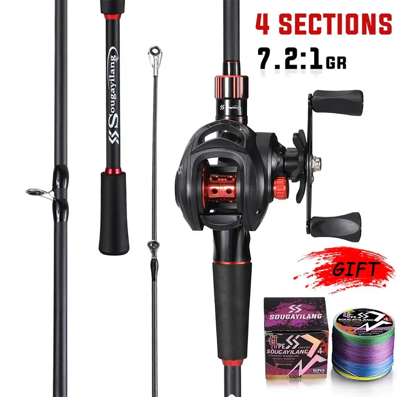Fishing Rod Reel Combo