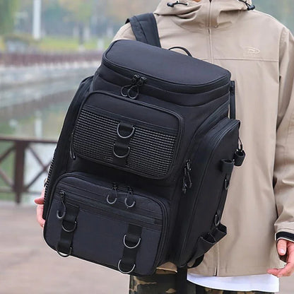 Fishing Backpack W/ Rod Holders