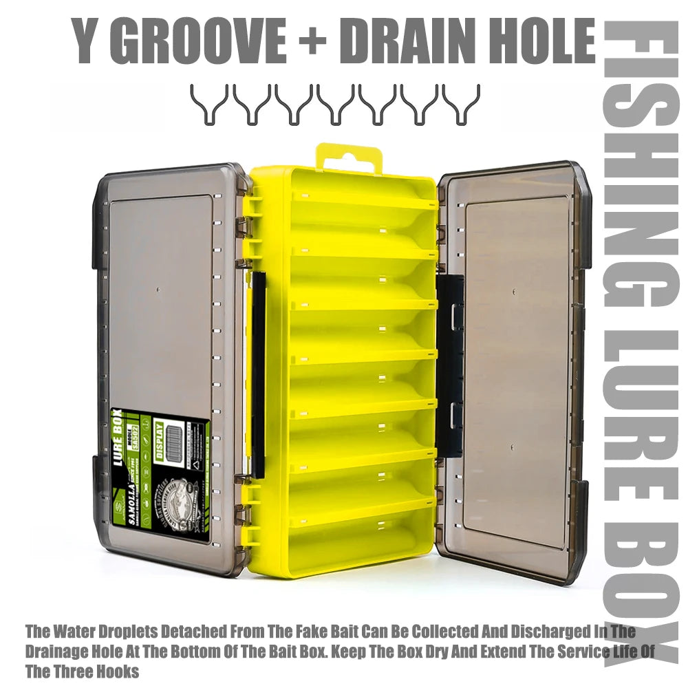 Fishing Tackle Box 14 Compartments