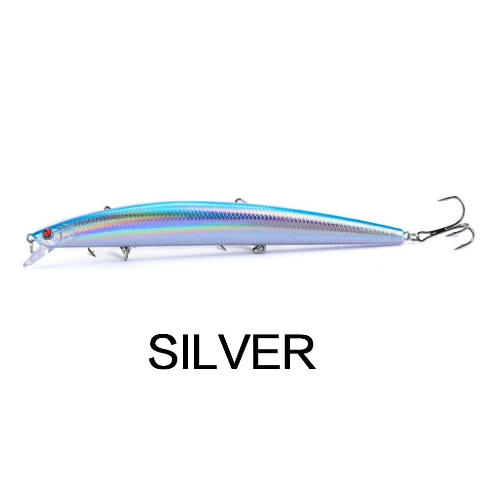 FLYSAND Fishing Lures 18cm/24g Crankbaits Fishing Hard Bait Isca Artificiais Pesca Sea Wobbler Swimming Baits Laser Minnow Lure
