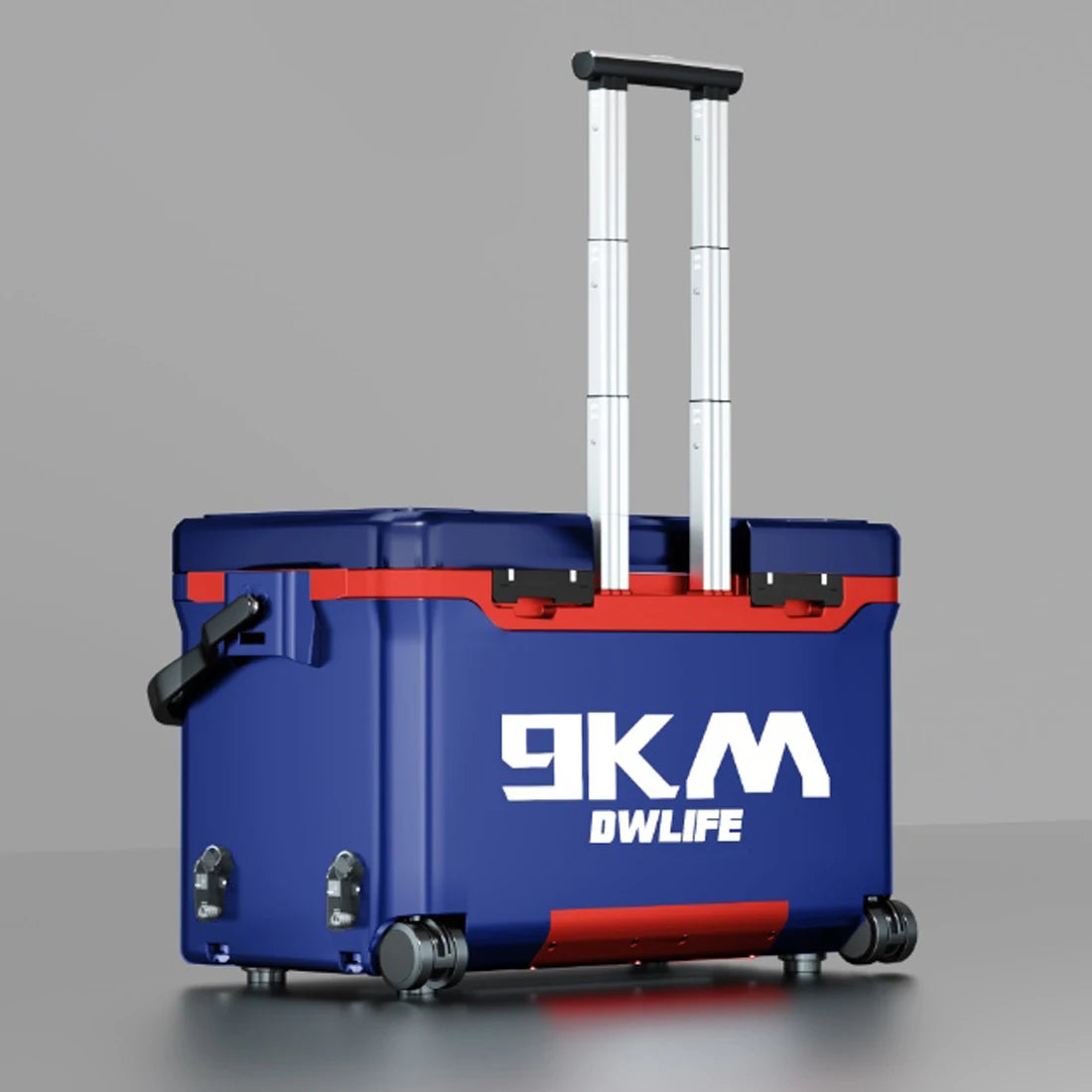 Multifunctional Fishing Tackle Box 36L Fishing Bucket Storage Tackle Box with Liftable Legs and Wheel Fishing Storage Equipment