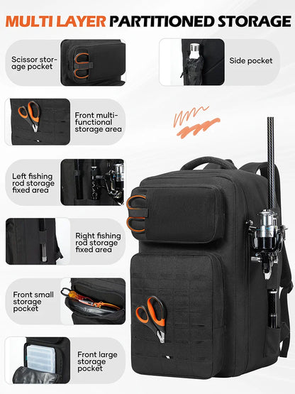 48L Tackle Backpack