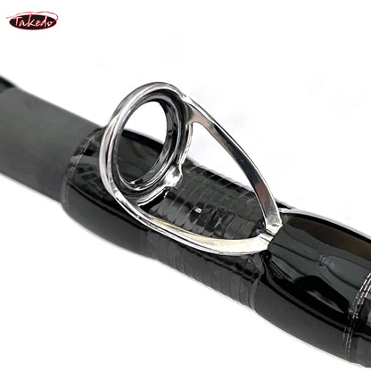 High Quality Travel Spinning Fishing Rod Carbon Fiber Bass Lure Surf Casting Rods 6 Sections Adjustable Rod