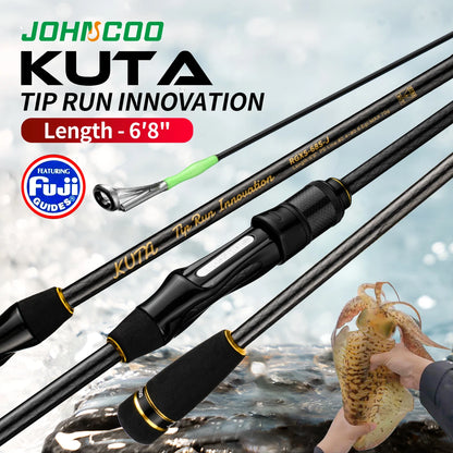 Tip Run Fishing Rod 2m PE0.6 Fuji Ring Guide Carbon Fiber Spinning Fishing Rod Saltwater Boat Fishing rod for Squid rod