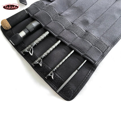 High Quality Travel Spinning Fishing Rod Carbon Fiber Bass Lure Surf Casting Rods 6 Sections Adjustable Rod