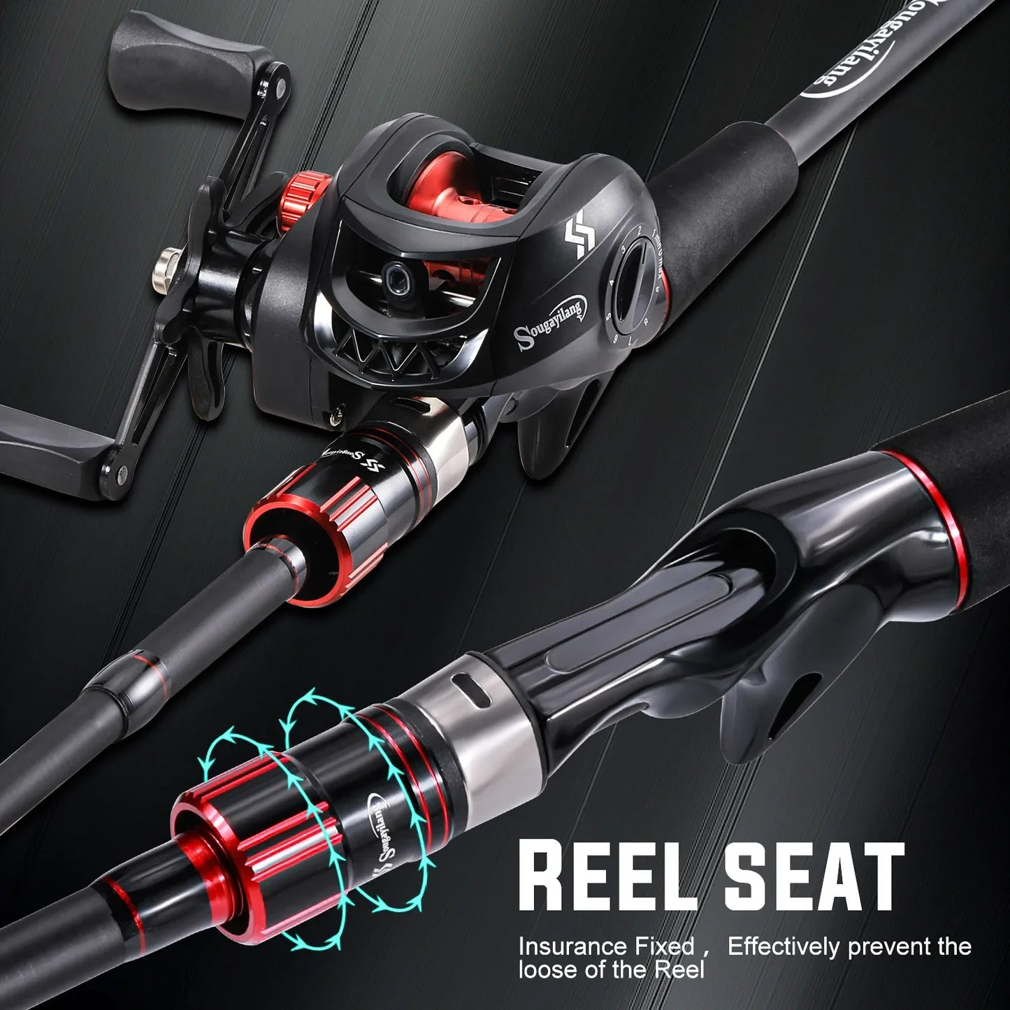 Fishing Rod Reel Combo