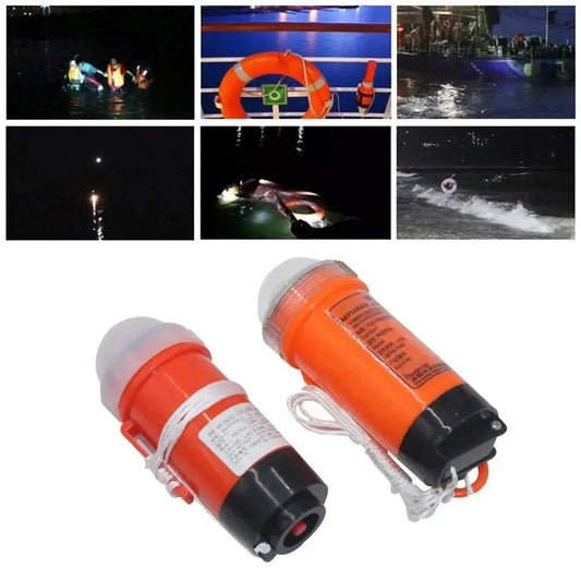 Life-saving Life Vest Light Overboard Survival Emergency Life Jacket Light Long Range Rescue Gear Water Activated