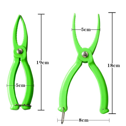 1 Durable Fish Catching Tool, Fish Control Pliers, Anti Slip Fish Clamp, Anti Slip Handle, Fishing Pliers, Fishing Tool
