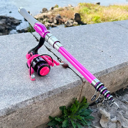 Telescopic Fishing Rod and Reel Combo