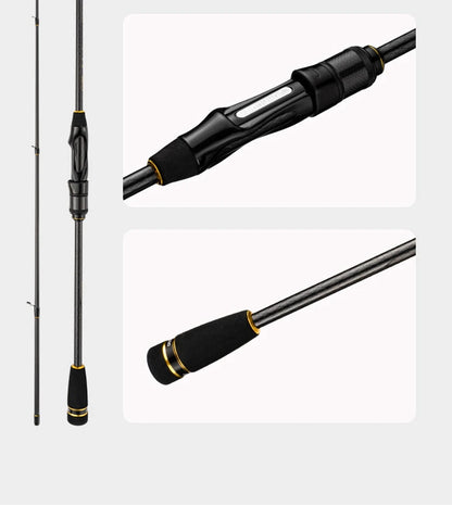 Tip Run Fishing Rod 2m PE0.6 Fuji Ring Guide Carbon Fiber Spinning Fishing Rod Saltwater Boat Fishing rod for Squid rod