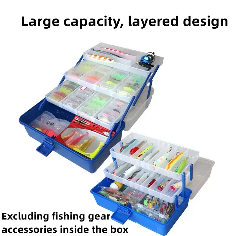 Multi-Tray Tackle Box