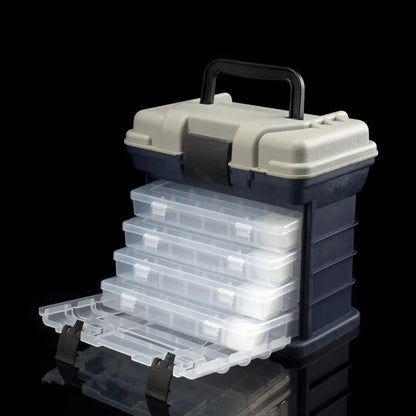 4 Layers Fishing Tackle Box