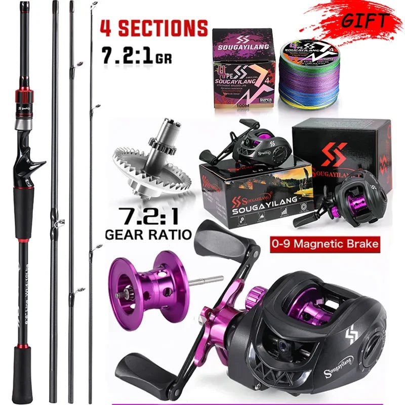 Fishing Rod Reel Combo