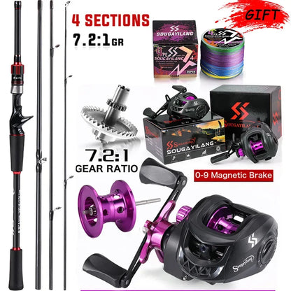 Fishing Rod Reel Combo
