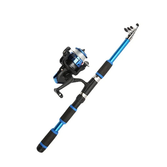 Telescopic Fishing Rod Set